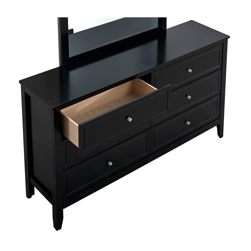 Glory Furniture Daniel G1313-D-50 6 Drawer Dresser - Black