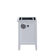 Glory Furn Hammond G5490-N2-SMART  3 Dr Power Nightstand w Speakers White