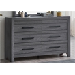 Glory Furniture Rustica G005203-D Dresser Gray