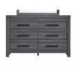Glory Furniture Rustica G005203-D Dresser Gray