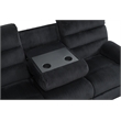 Glory Furniture Lucie G00250A-RS Casual Reclining Sofa Black