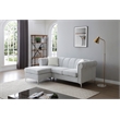 Glory Furniture Sammy G00340B-SCH Mid Century Modern Sofa Chaise GRAY