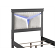 Glory Furniture Lorana G6502G-TB5 Twin Bed  Gunmetal Gray
