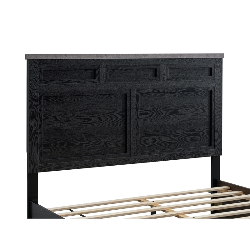 Glory Furniture Grande Queen Bed in Black