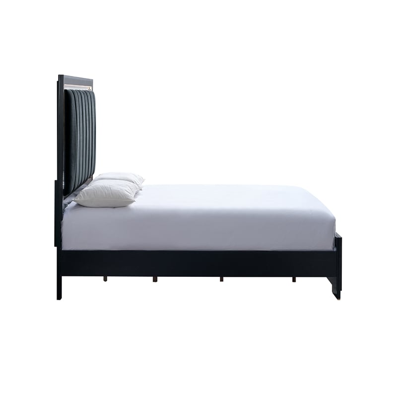 Glory Furniture Kramer G006900A-QB Queen Bed  Black Gold