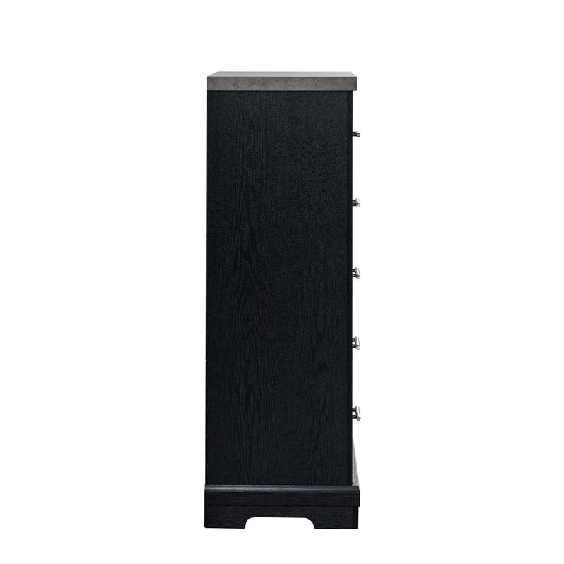 Glory Furniture Grande G003500-CH Chest  Black with Gray Top