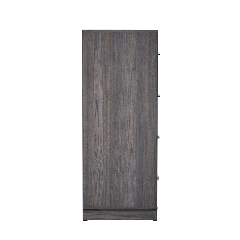 Glory Furniture Aberdeen G02500-CH Chest 4 Drawer Gray/Oak