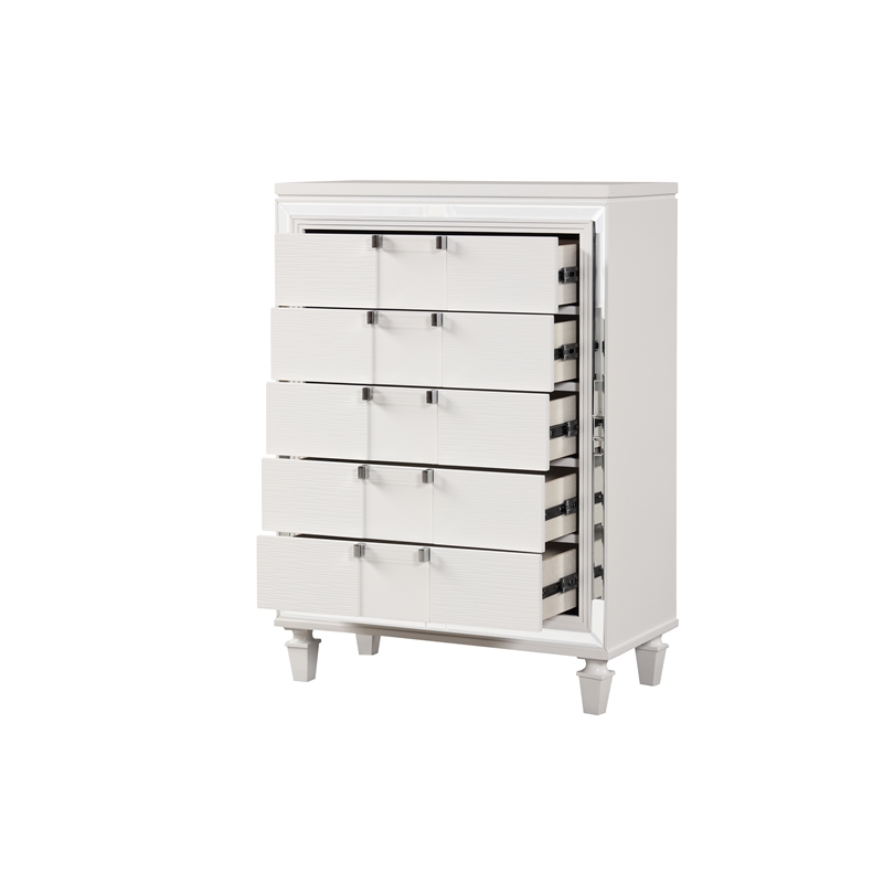 Glory Furniture Genoa G05790-CH Chest  Sparkling White