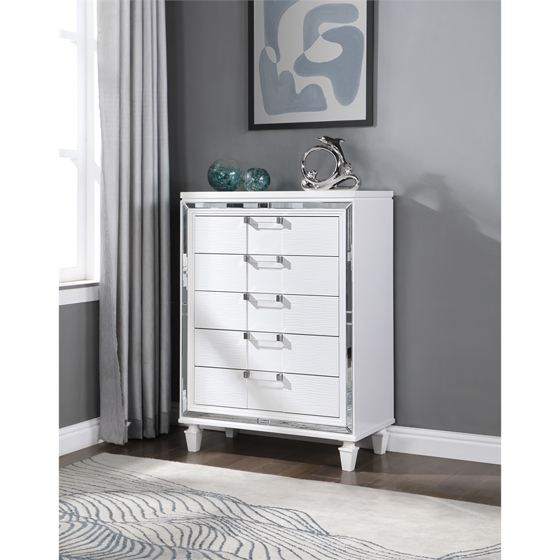 Glory Furniture Genoa G05790-CH Chest  Sparkling White