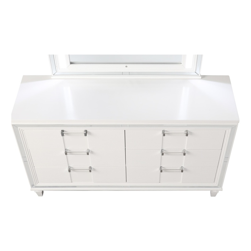 Glory Furniture Genoa G05790-D Dresser  Sparkling White