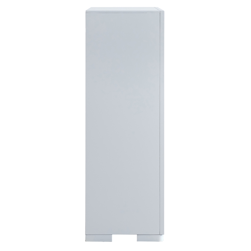 Glory Furniture Milan 5-Drawers Wood Bedroom Chest in White