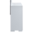 Glory Furniture Milan 6-Drawers Wood Bedroom Dresser in White