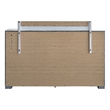 Glory Furniture Milan 6-Drawers Wood Bedroom Dresser in White