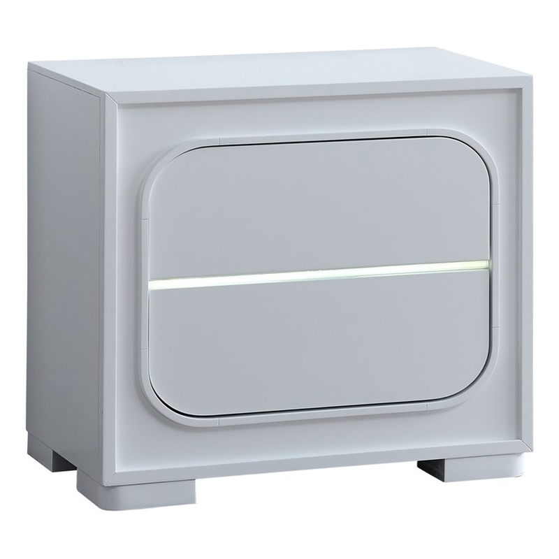 Glory Furniture Milan G08590-N NIGHTSTAND  White