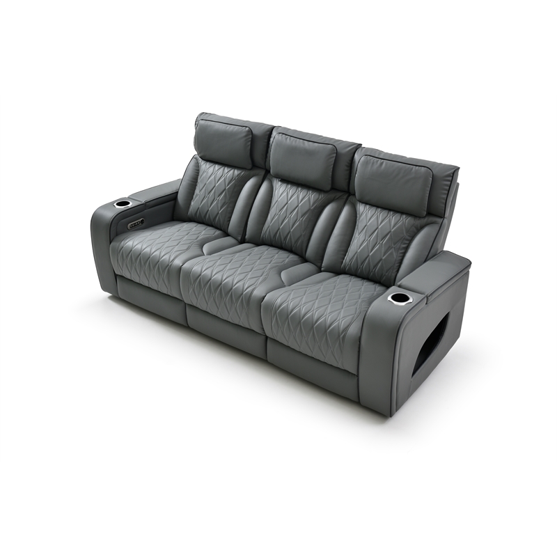 Glory Furniture Lumin Sofa in Gray