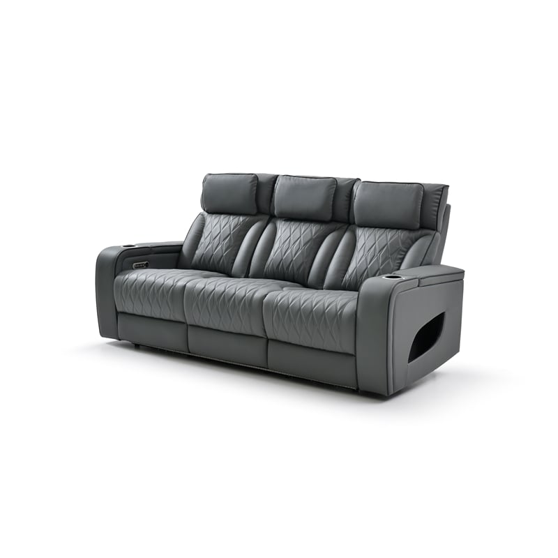 Glory Furniture Lumin Sofa in Gray