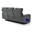 Glory Furniture Lumin Sofa in Gray