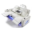 Glory Furniture Lumin Sofa in White