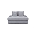 Glory Furniture Oasis G00613-C Teddy Fabric Chair in Gray