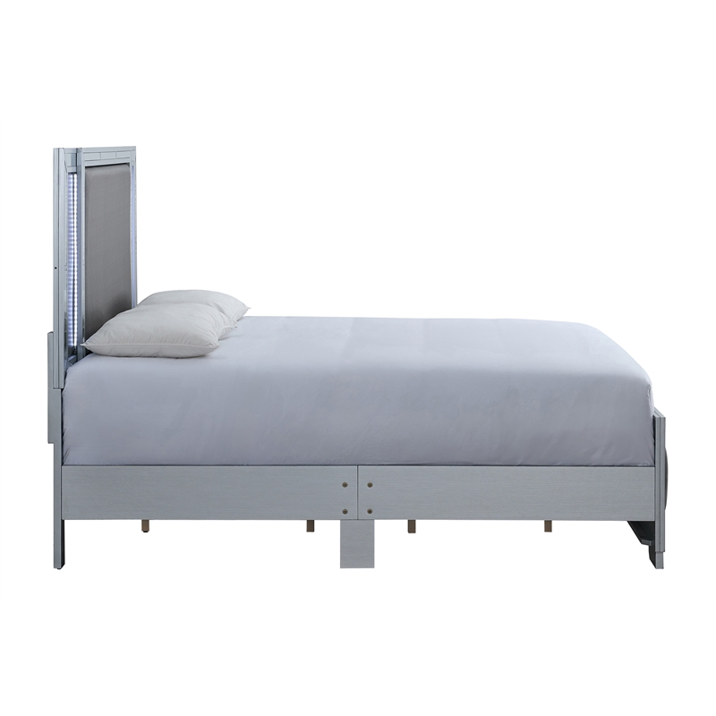 Glory Furniture Murry G004800A-QB Queen Bed Silver