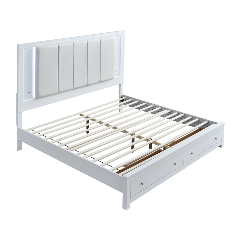 Glory Furniture Burlington G2490F-FB5 Full Bed White