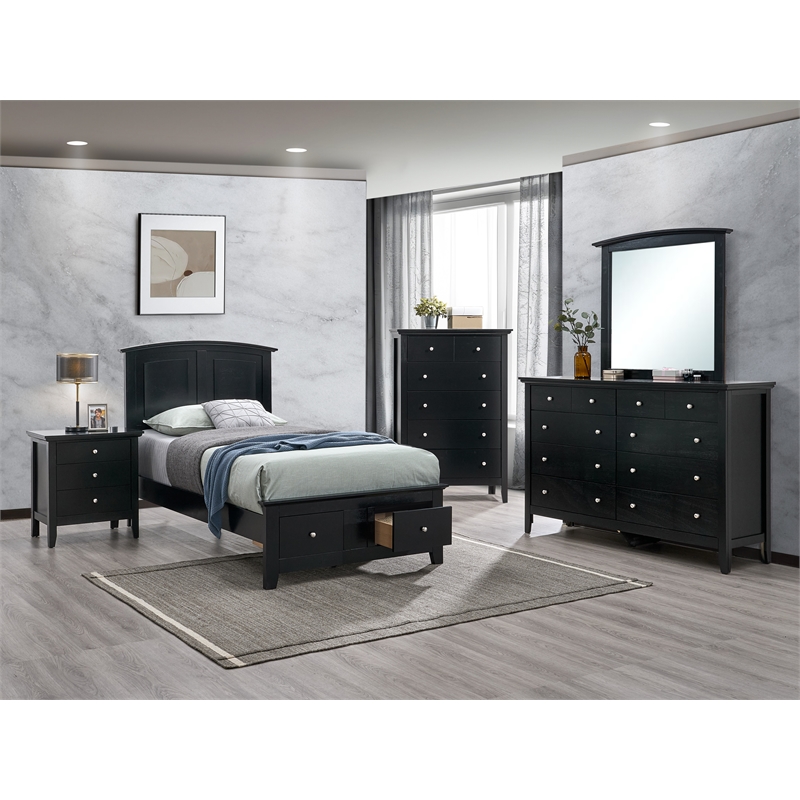 Glory Furniture Hammond G5450B-FSB Full Bed Black