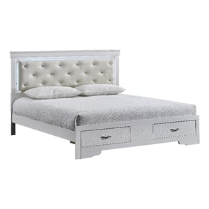 Glory Furniture Lorana G6590F-FSB Full Bed Sparkling White