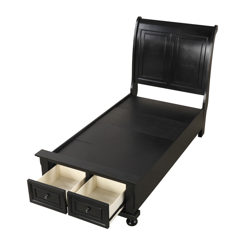 Glory Furniture Meade G8925A-TB Twin Bed in Black