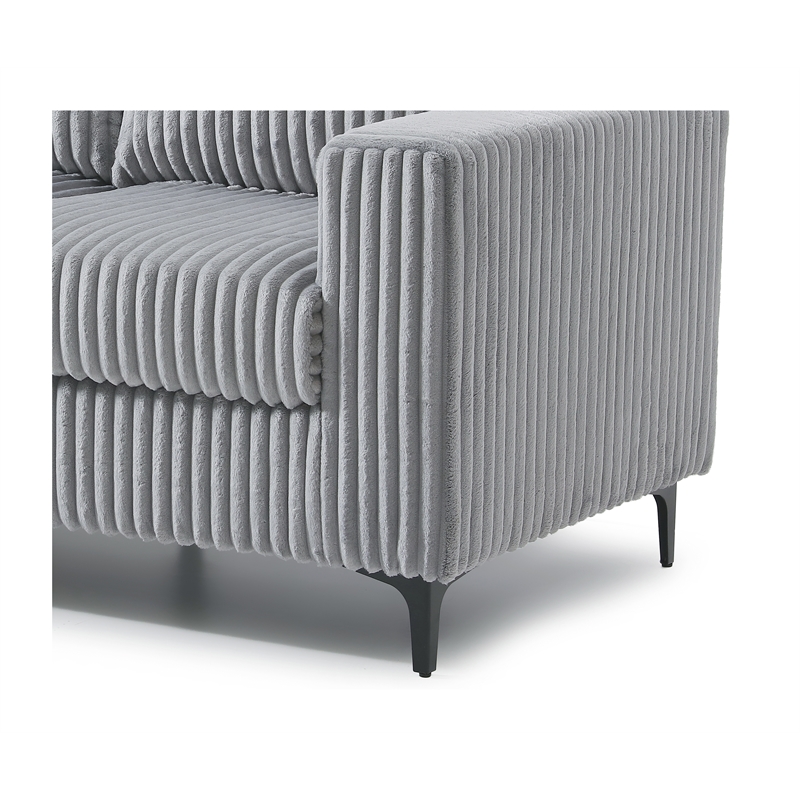 Glory Furniture Houston G00325A-L Loveseat Gray