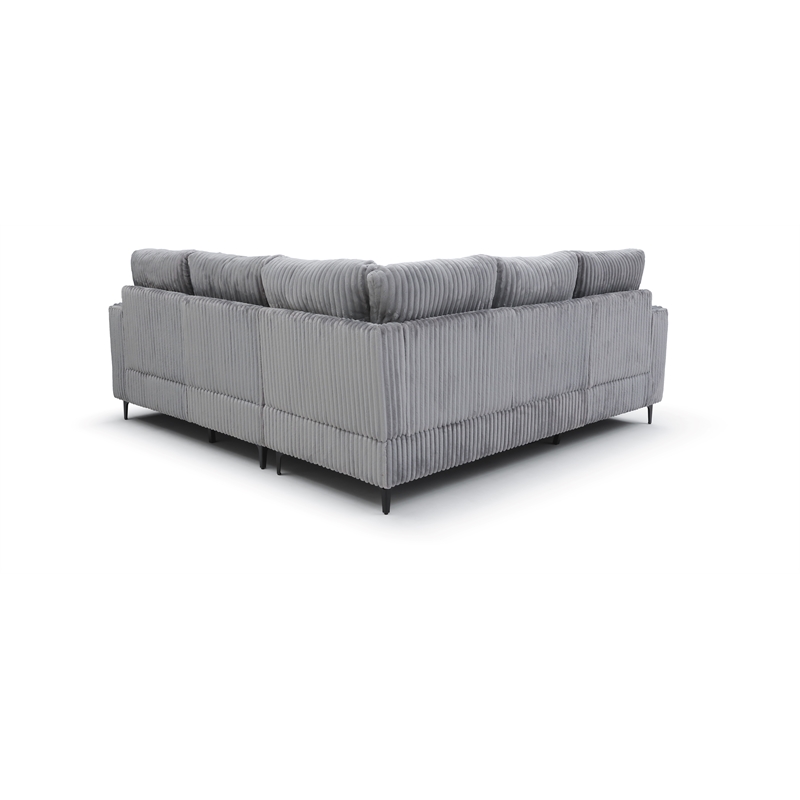 Glory Furniture Houston G00325B-SC Sectional Gray