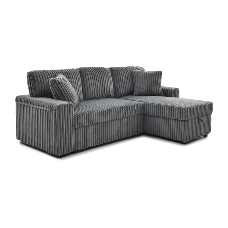 Glory Furniture Connie G00400-SCH Sofa Bed Chaise Gray