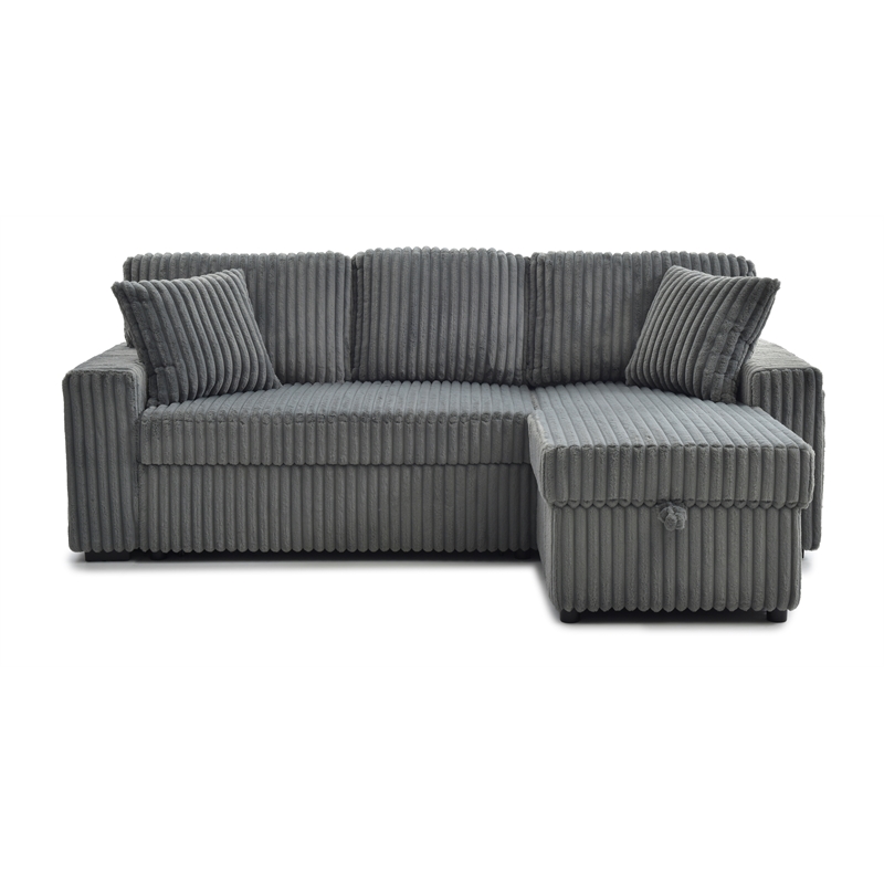 Glory Furniture Connie G00400-SCH Sofa Bed Chaise Gray