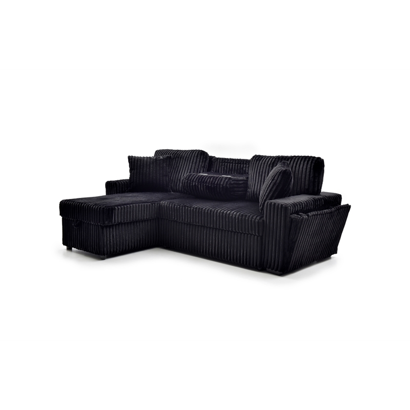 Glory Furniture Connie G00403-SCH Sofa Bed Chaise Black