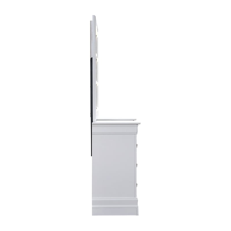 Glory Furniture Lorana G6590-VANITY VANITY Sparkling White