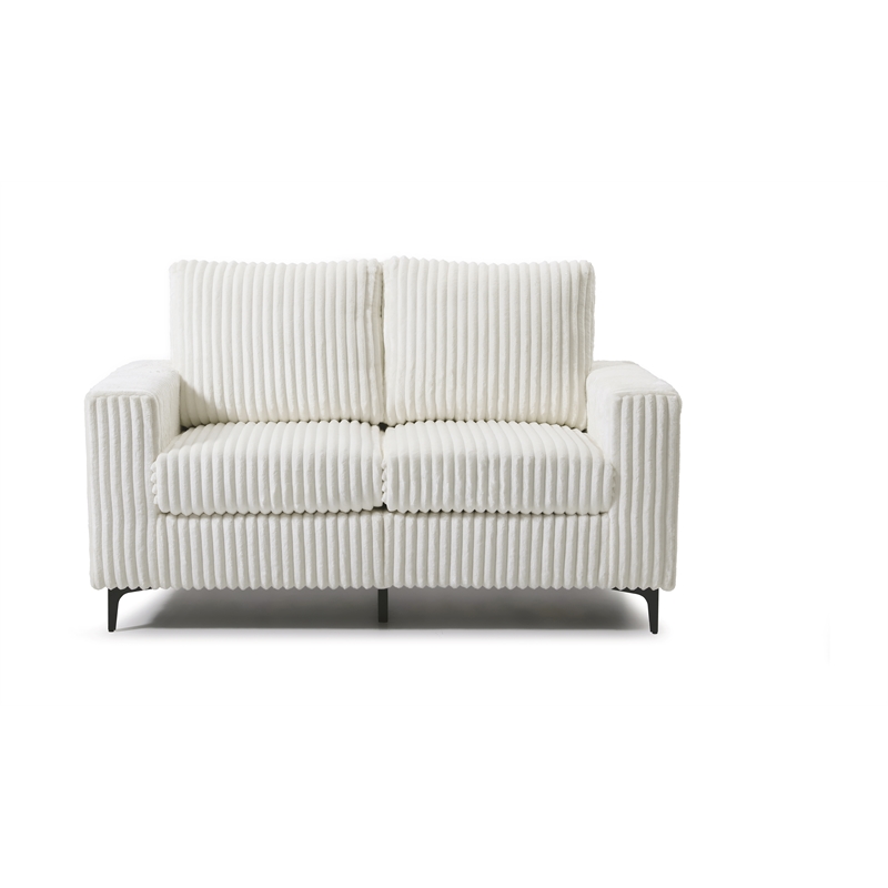 Glory Furniture Houston G00327A-L Loveseat White