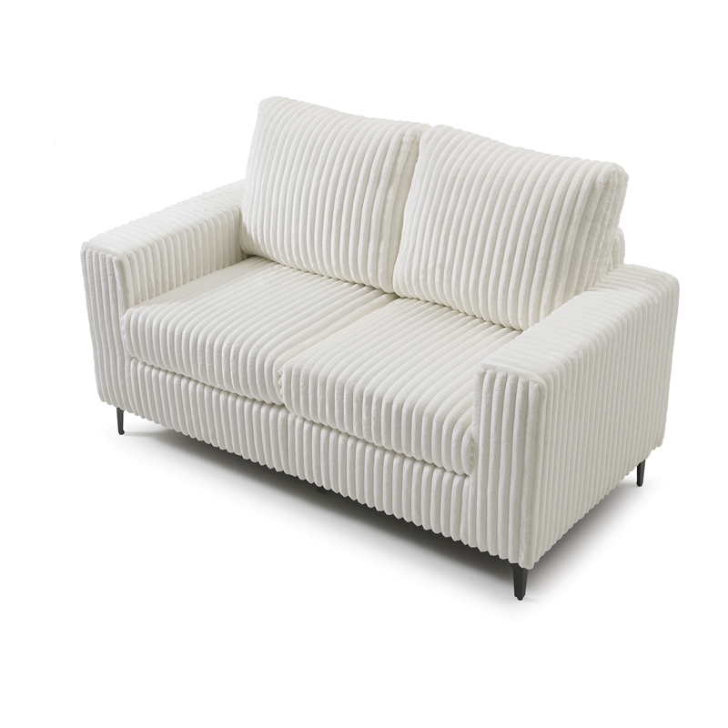Glory Furniture Houston G00327A-L Loveseat White