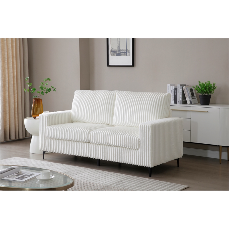 Glory Furniture Houston G00327A-L Loveseat White