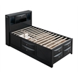 Glory Furniture Marilla G1500S-TSB7 Twin Bed in Black