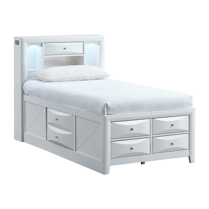 Glory Furniture Marilla G1570S-TSB7 Twin Bed in White
