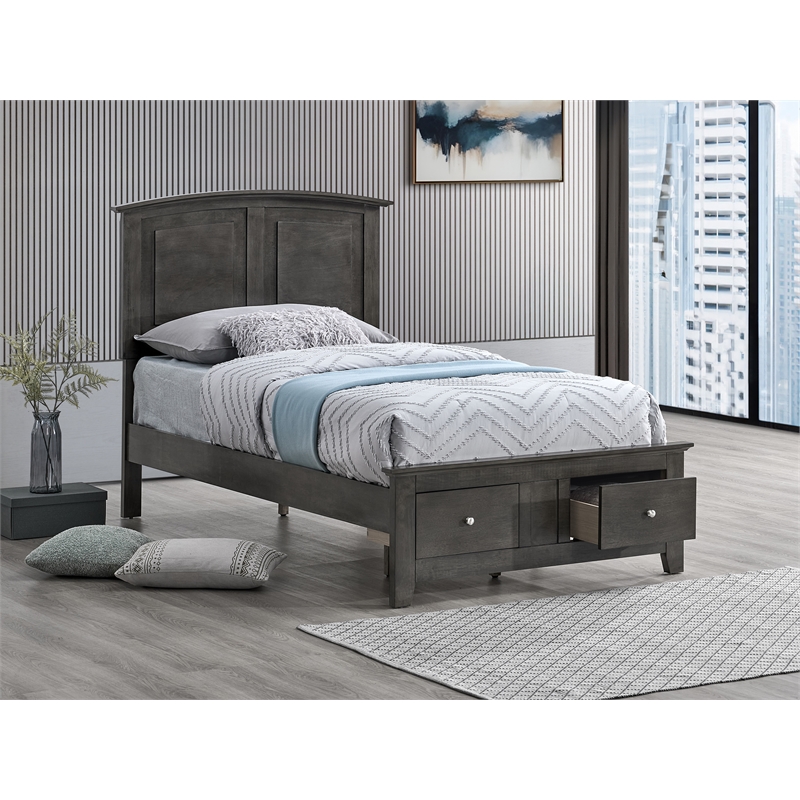 Glory Furniture Hammond G5405B-TSB Twin Bed Gray