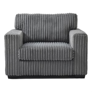 Glory Furniture Teddy G00180A-C Chair GRAY Teddy Fabric