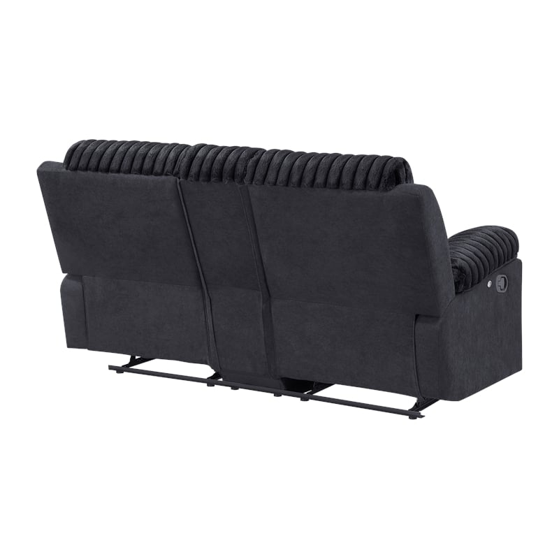 Glory Furniture Plush G00923A-RL Reclining Love seat Black