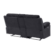 Glory Furniture Plush G00923A-RL Reclining Love seat Black