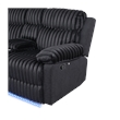 Glory Furniture Plush G00923B-SC Sectional in Black