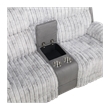 Glory Furniture Plush G00925A-RL Reclining Love seat Gray