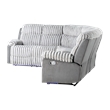Glory Furniture Plush G00925B-SC Sectional in Gray