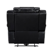 Glory Furniture Sensa G00723A-RC Power Reclining Chair W/ Led Black