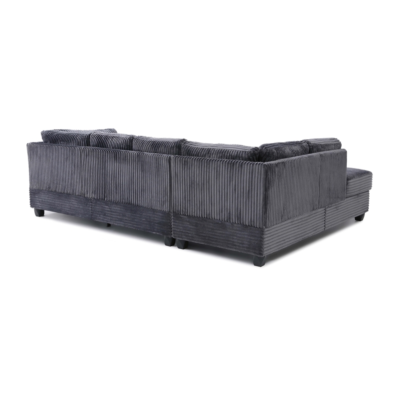 Glory Furniture Perth G00235B-SC Sectional Gray