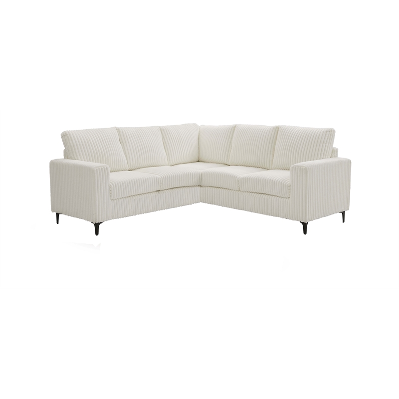 Glory Furniture Houston G00327B-SC Sectional White