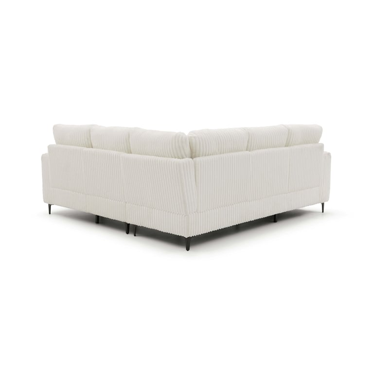 Glory Furniture Houston G00327B-SC Sectional White